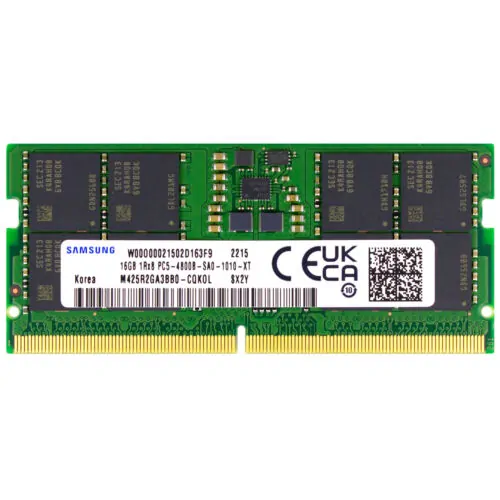 Samsung 16GB DDR5 4800MHz (M425R2GA3BB0-CQKOL )38400 Мб/с— Купити